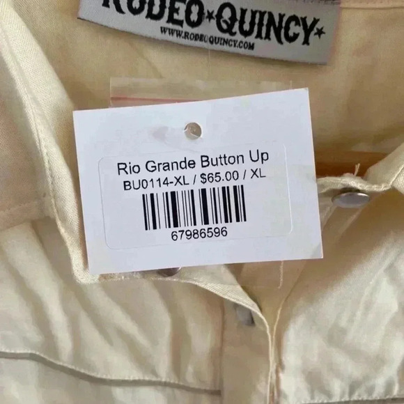 Rodeo Quincy Womens Rio Grande Button Up - Picture 4 of 7